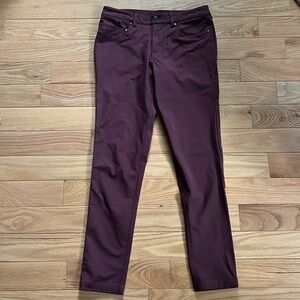 Lululemon ABC Pant Skinny 30” *Mahogany